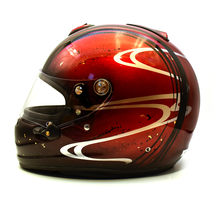 　ラリードライバー川名賢氏　和柄グラフィックンペイント グラフィックペイントSHIBAART