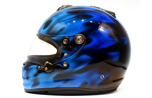 虎図
REAL FLAMES　カスタムペイントの施工例