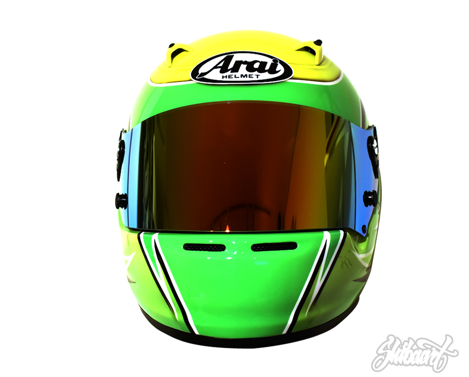 　ARAI GP6 グラフィックペイント