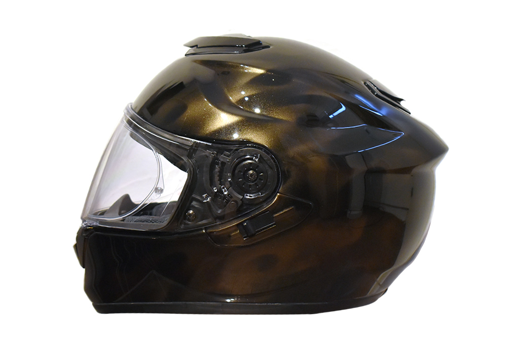    SHOEI GT-Air  リアルフレイムス　メタリックベース　ブラッククリアコーティング　