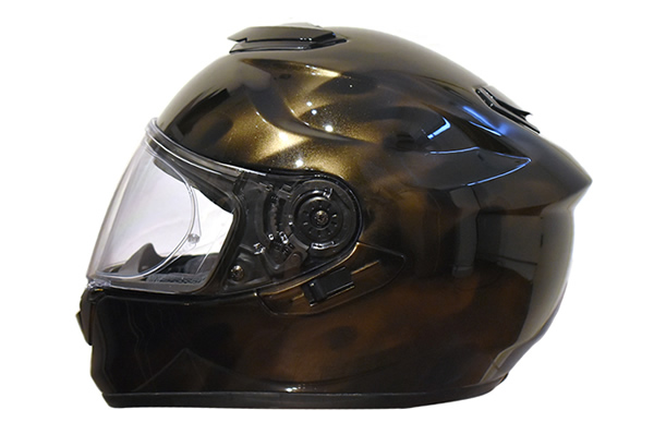 GT-Airにリアルフレイムスのカスタムペイントを施した施工例