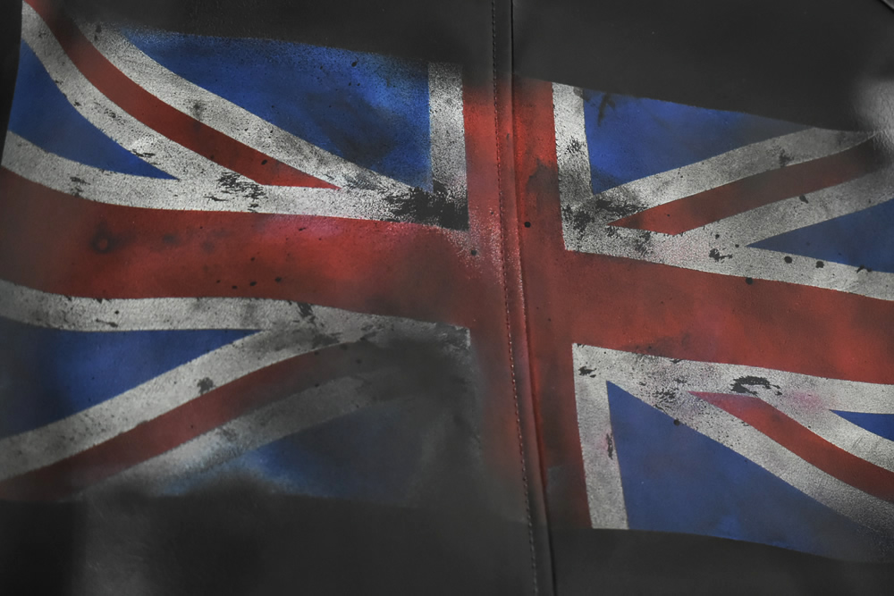 ユニオンジャック　ダメージペイント