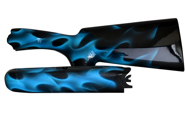 クレー射撃にリアルフレイムスのカスタムペイントを施した施工例　