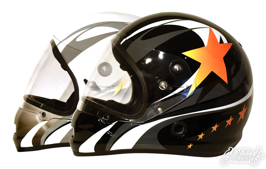 DYNAMITE BOAT RACE CM用 ヘルメットペイント