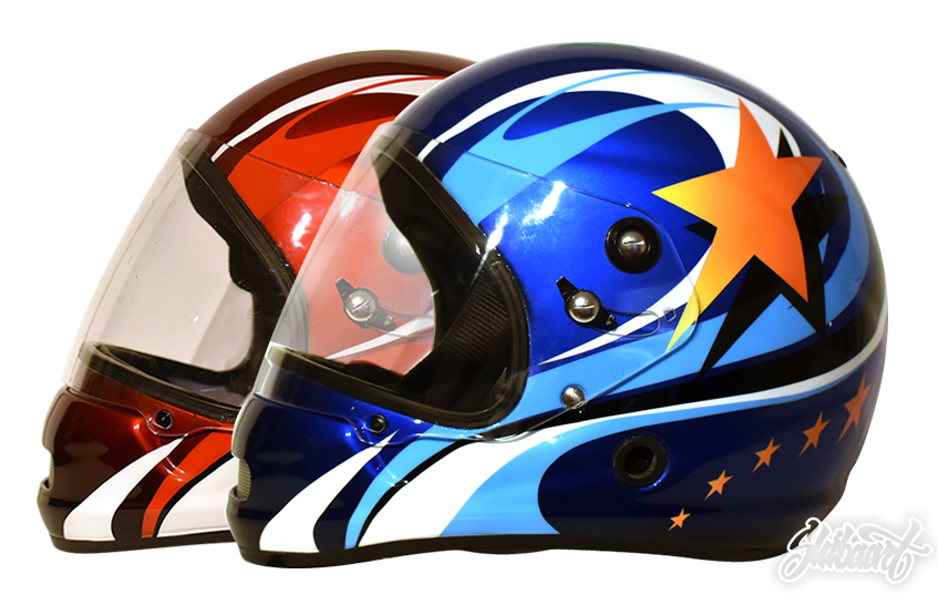 DYNAMITE BOAT RACE CM用 ヘルメットペイント