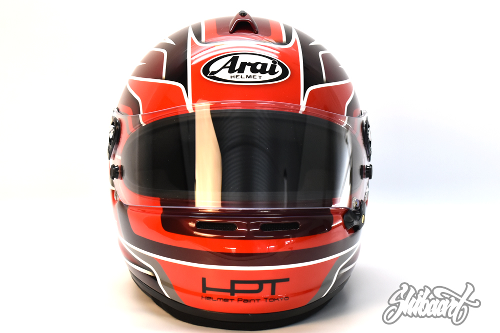 　ARAI GP6 カスタムペイント　SHIBAART