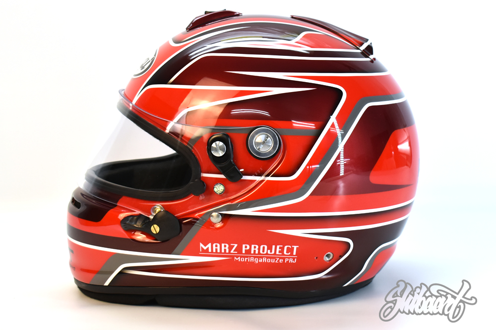 　ARAI GP6 カスタムペイント　SHIBAART