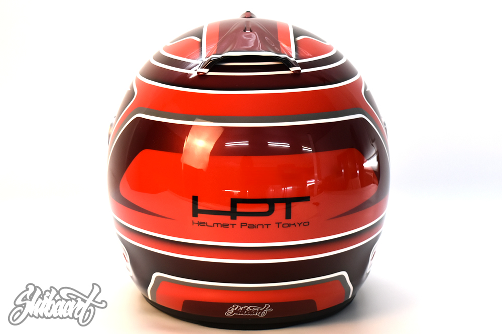 　ARAI GP6 カスタムペイント　SHIBAART