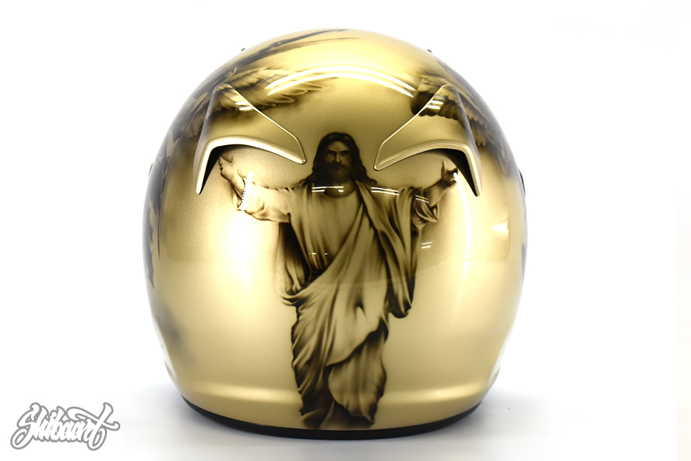 　ARAI GP6 カスタムペイント　SHIBAART