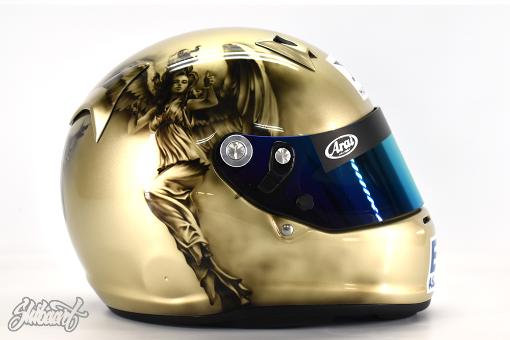 　ARAI GP6 カスタムペイント　SHIBAART