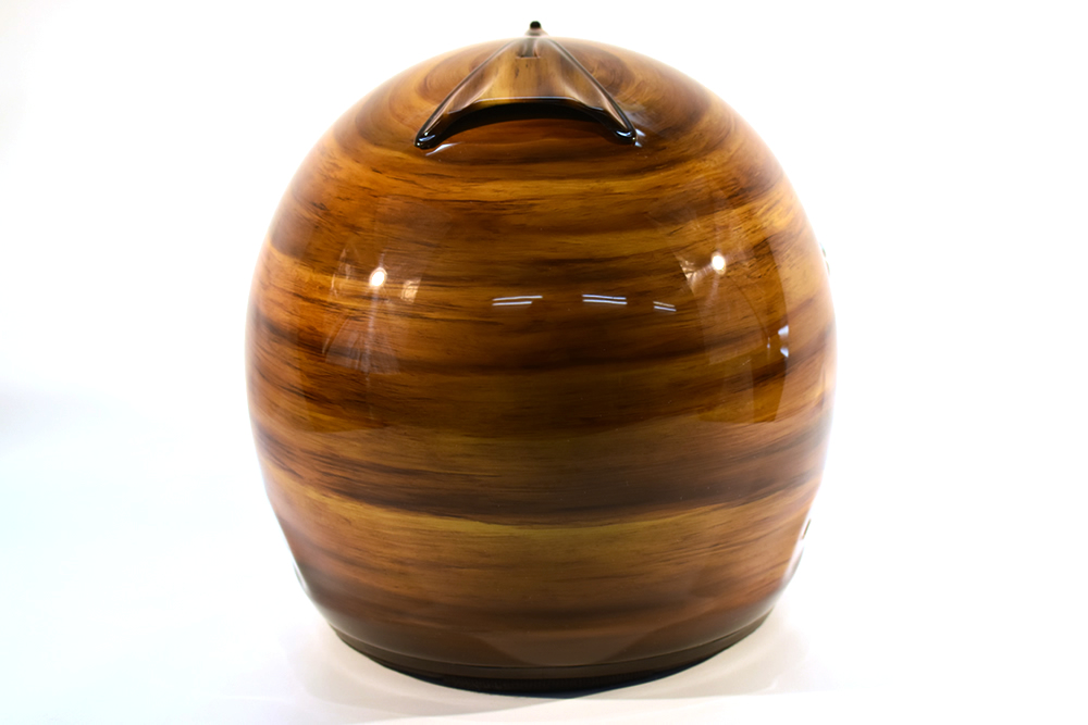 　ARAI GP6 リアル木目塗装カスタムペイント　SHIBAART