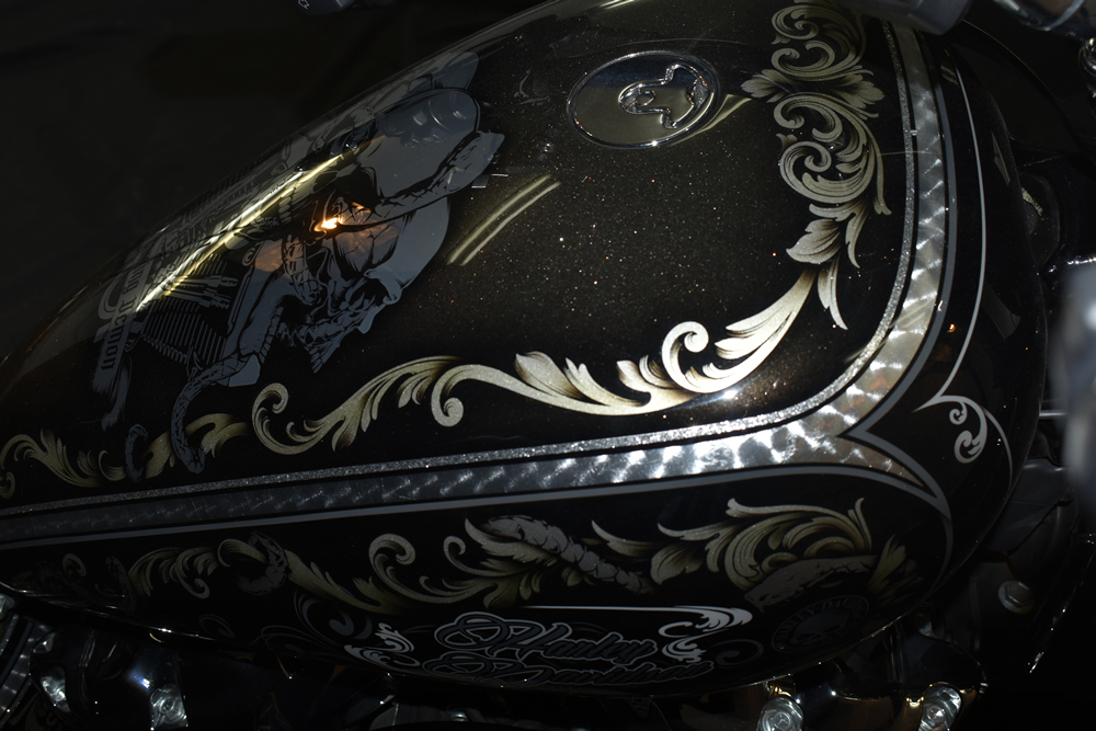  SHIBAART FXBRS　バロックとスカルデザインをベースにシルバーリーフ