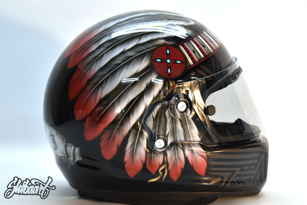 アライ　ラパイドネオインディアン　ウォーボンネット(War bonnet) デザイン