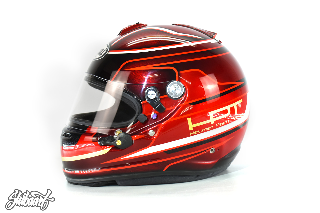 　ARAI GP6 キャンディーグラフィックペイントカスタムペイント　SHIBAART
