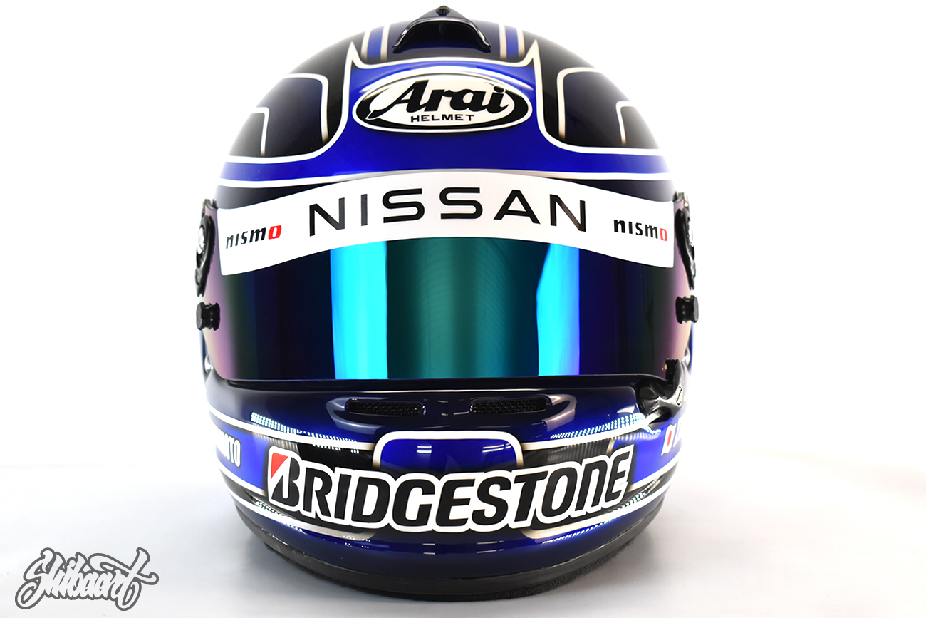 　ARAI GP6 キャンディーグラフィックカスタムペイント　SHIBAART