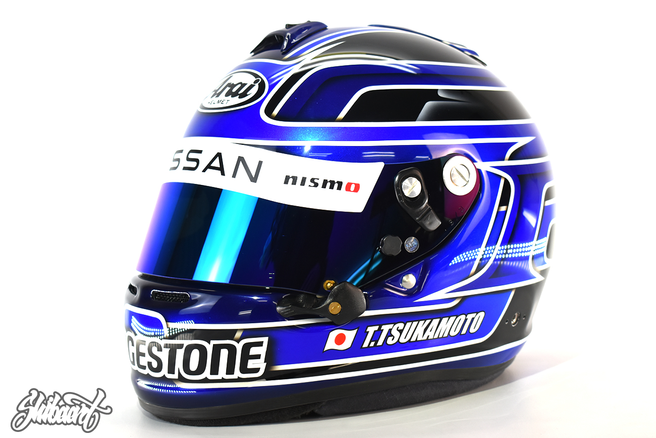 　ARAI GP6 キャンディーグラフィックカスタムペイント　SHIBAART
