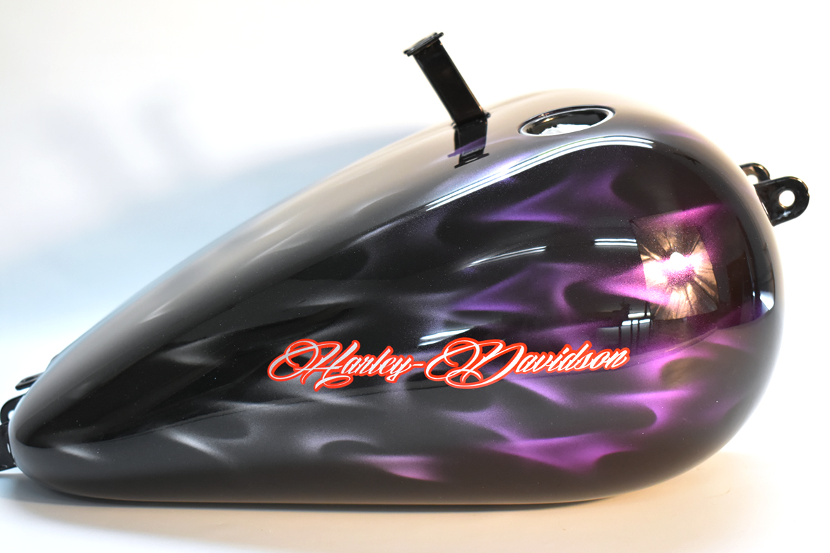  HARLEY DAVIDSON FXLRローライダー　2020リアルフレイムス　メタリックパープルグラデーション　　　