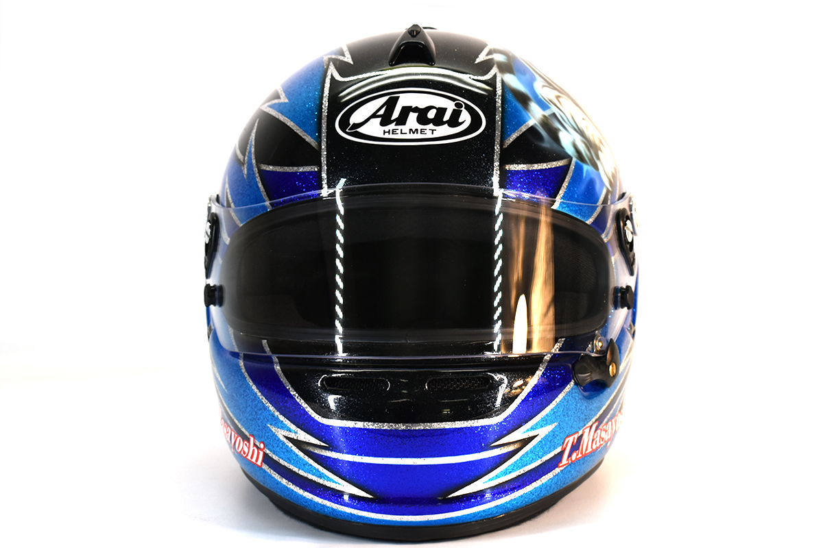 　ARAI GP6 キャンディーグラフィックペイントカスタムペイント　SHIBAART