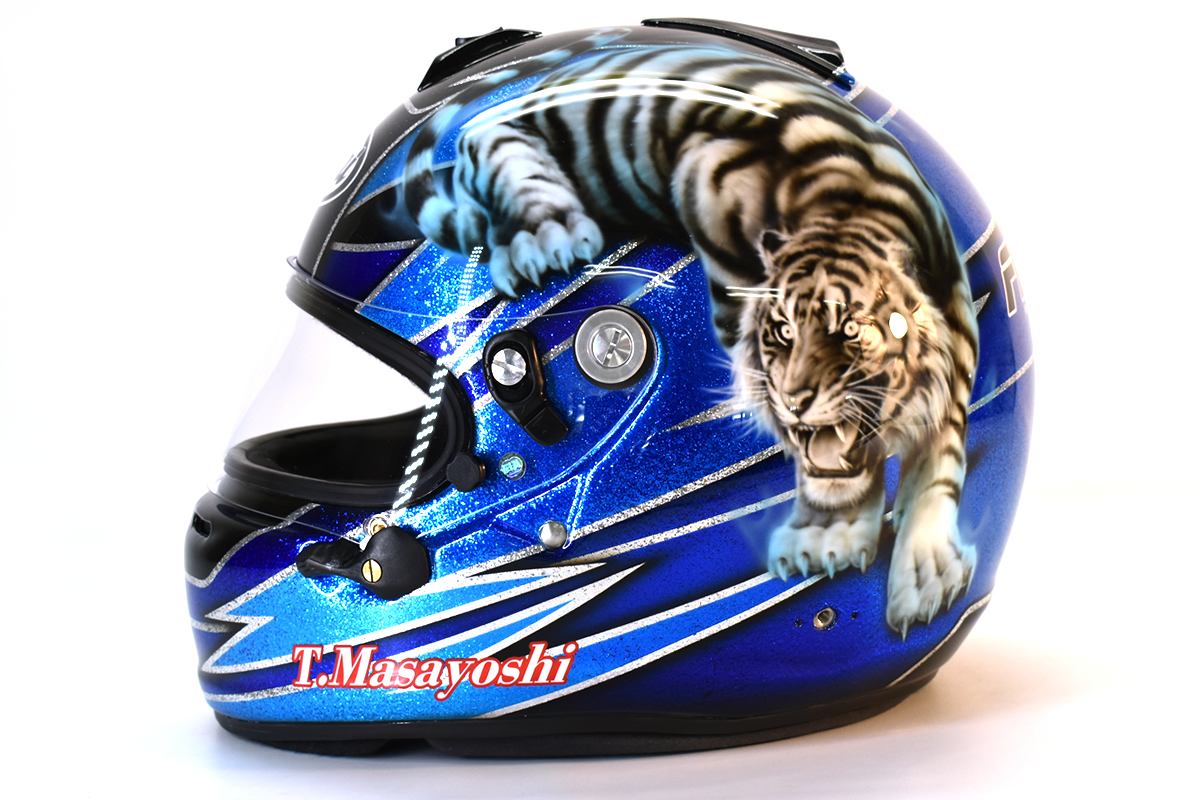 　ARAI GP6 キャンディーグラフィックカスタムペイント　SHIBAART