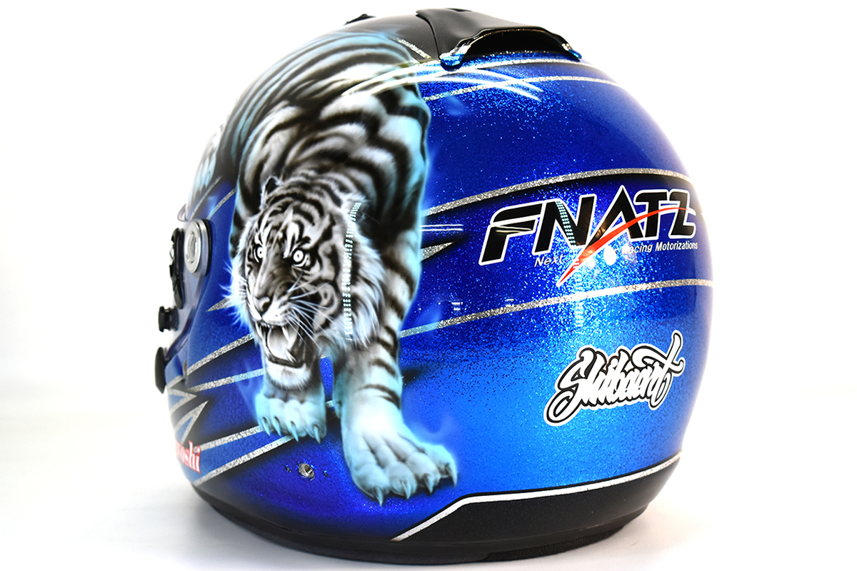 　ARAI GP6 キャンディーグラフィックカスタムペイント　SHIBAART