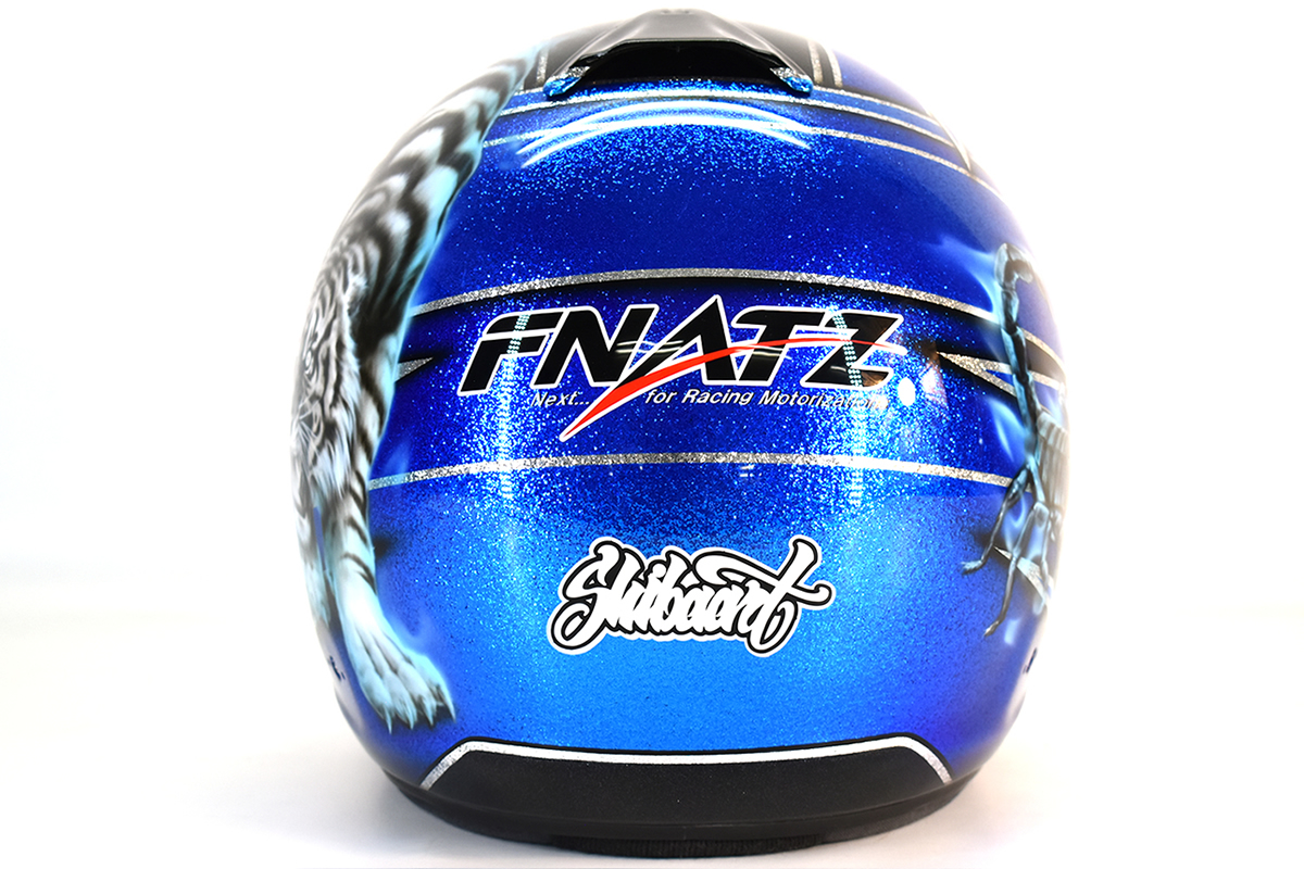 　ARAI GP6 キャンディーグラフィックカスタムペイント　SHIBAART