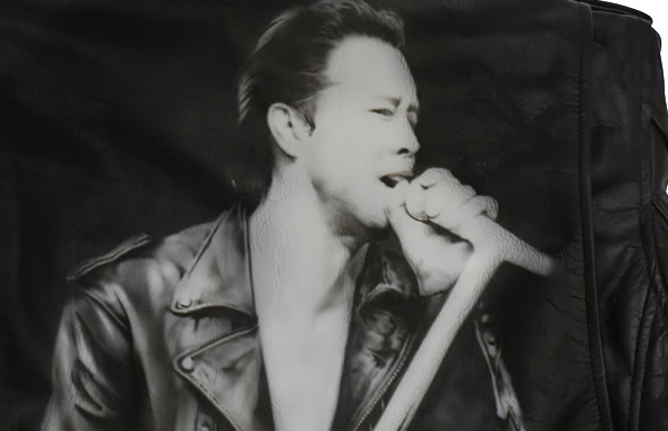 矢沢　革ジャンエアーブラシの施工例　