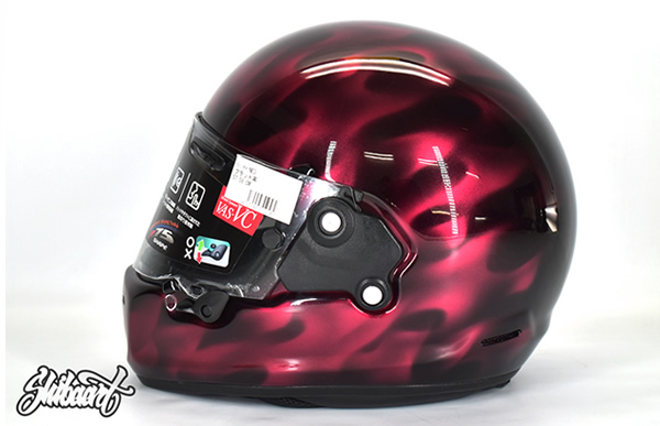 RAPAIDE NEOにリアルフレイムスのカスタムペイントを施した施工例