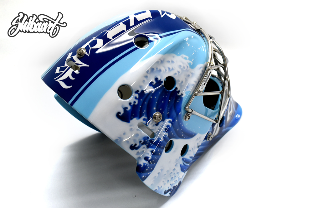 北斎富嶽三十六景デザイン　かんだ食堂　カスタムペイント