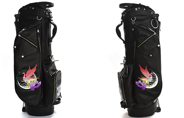 ゴルフバッグペイント　エイジングペイントの施工例　