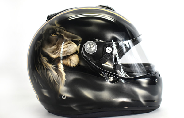  ライオンデザイン　リアルフレイムスペイント カスタムペイントの施工例