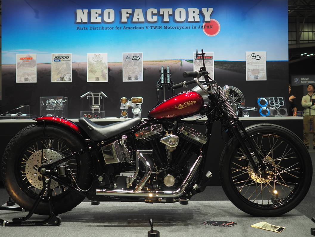 NEO　FACTORY YOKOHAMA HOT ROD CUSTOM SHOW 2024 キャンンディグラデーションペイント　　