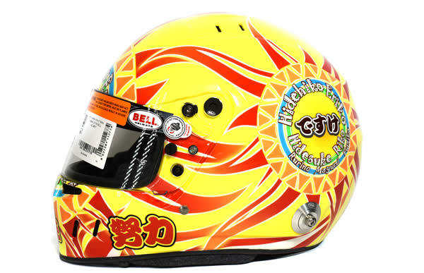  BELLヘルメット カーボンシリーズ GT6 カスタムペイントの施工例