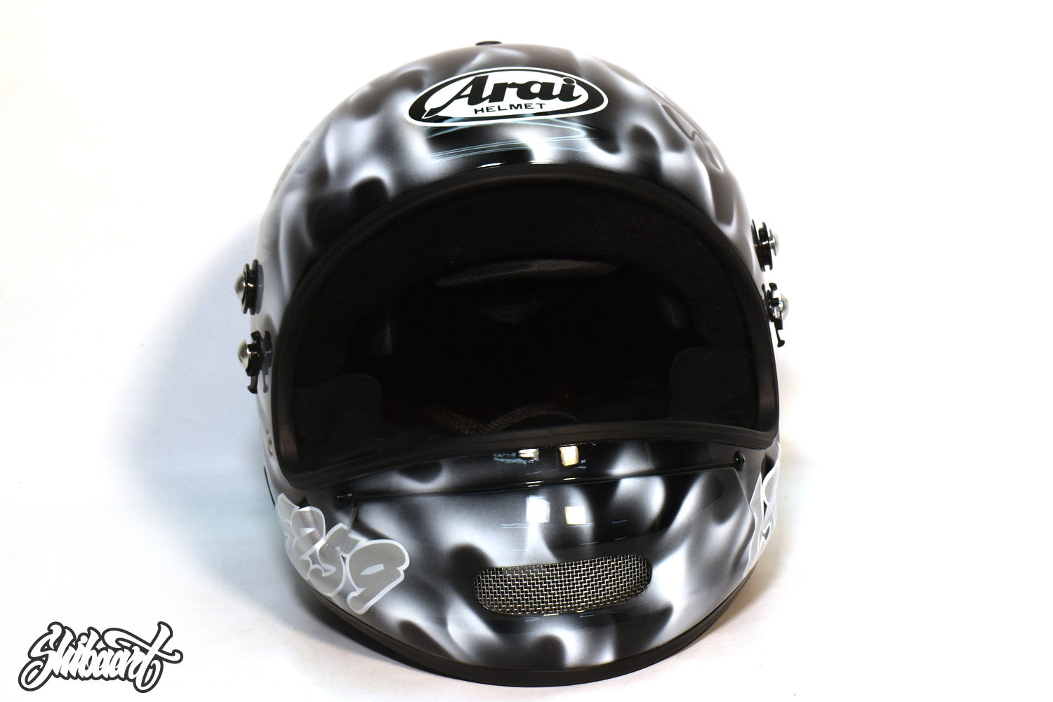 ARAI競艇用ヘルメット 野田昇吾選手 #5259 カスタムペイント 背面