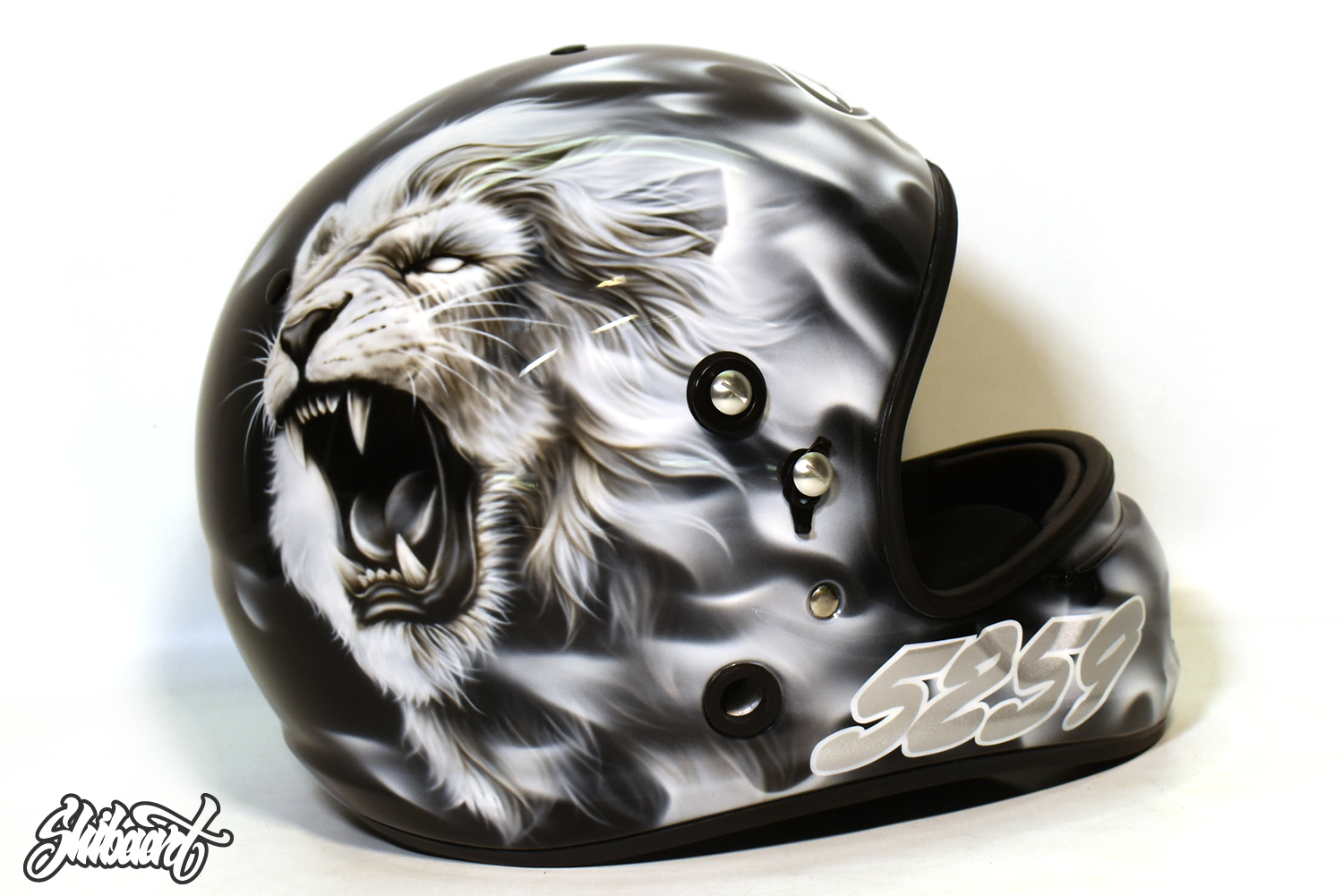 ARAI競艇用ヘルメット 野田昇吾選手 リアルフレイムスデザイン