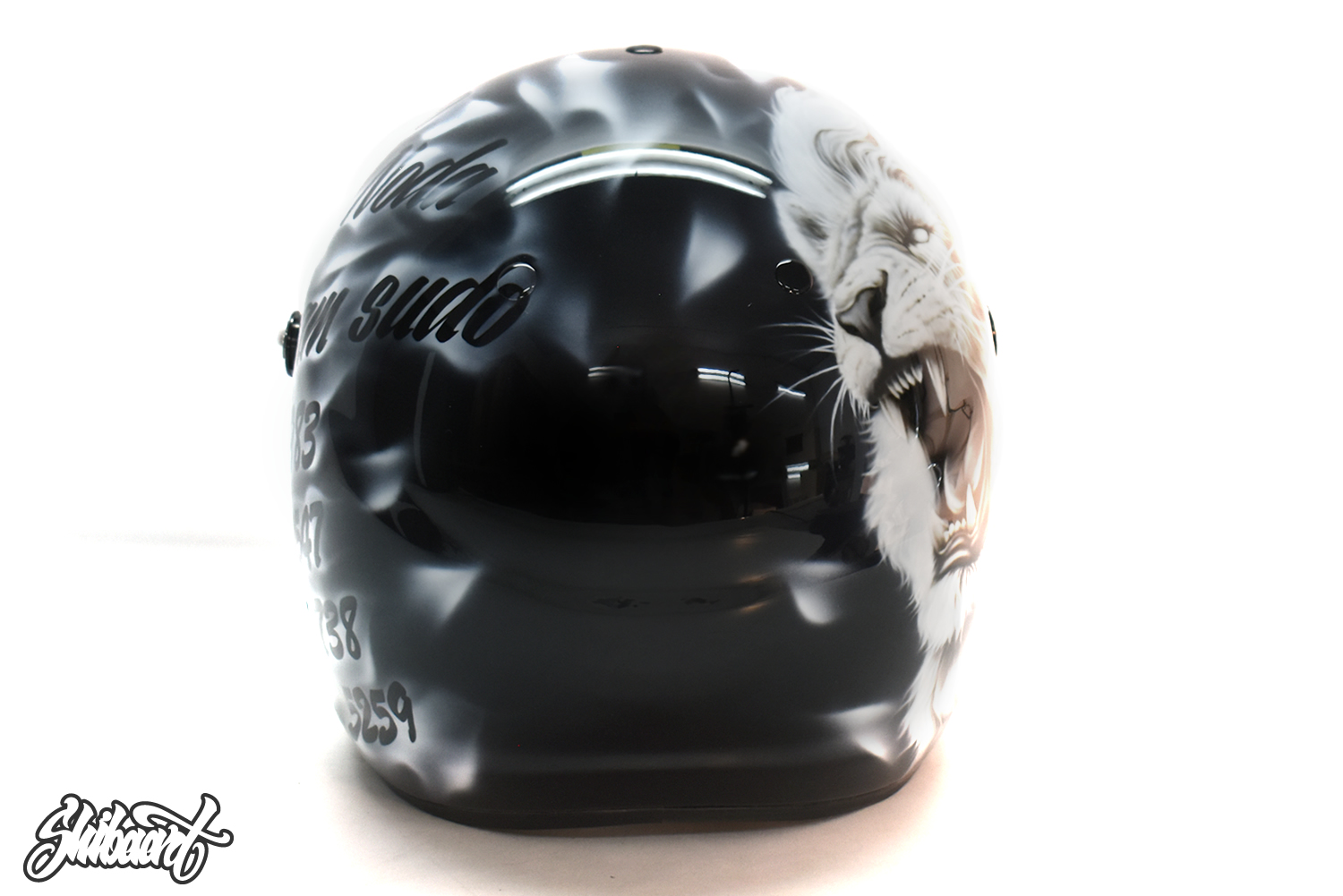 ARAI競艇用ヘルメット 野田昇吾選手 カスタムペイント 全体写真