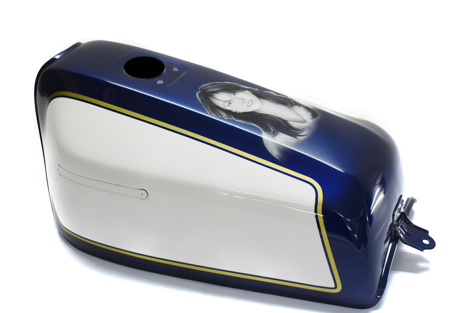 Ｚ400ＦＸ ミッドナイトブルー レストアペイント 施工例1