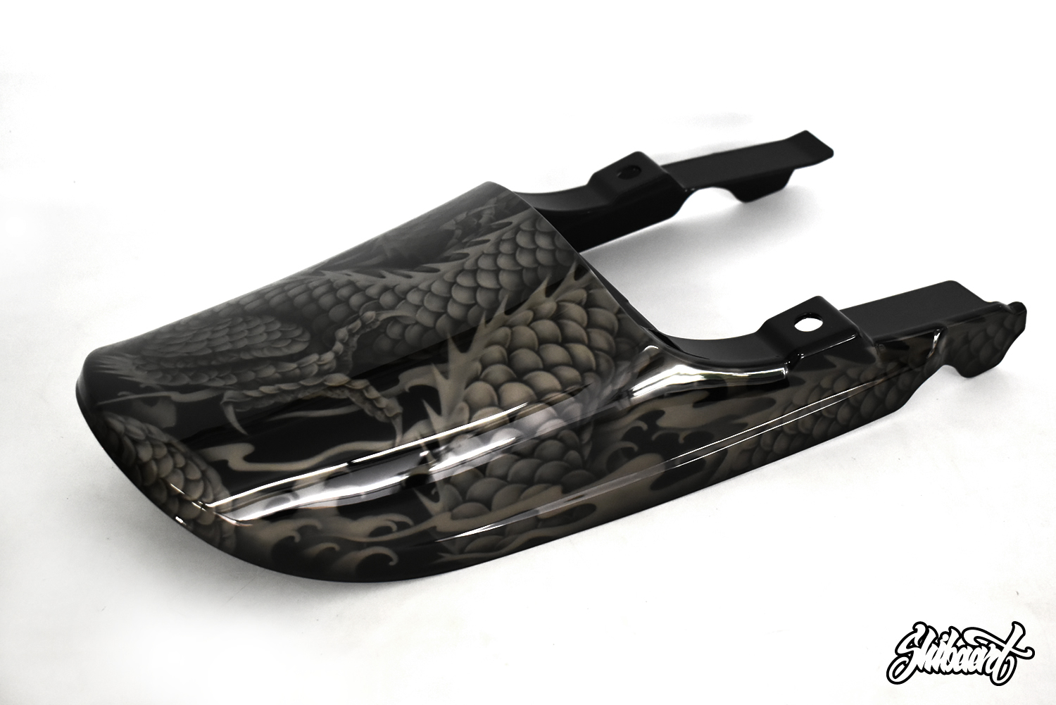 KAWASAKI Z1 カスタムペイント施工例 龍と虎 デザイン5