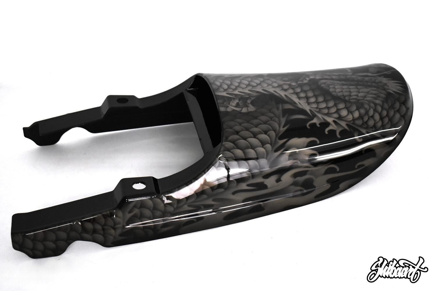 KAWASAKI Z1 カスタムペイント施工例 龍と虎 デザイン6