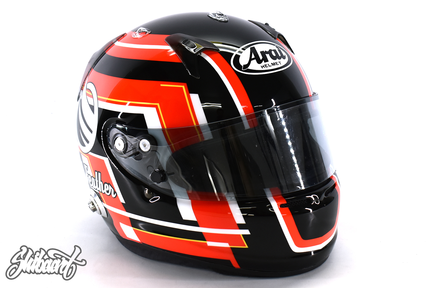 鳥羽豊選手 ARAI GP7 カスタムペイント 施工例3