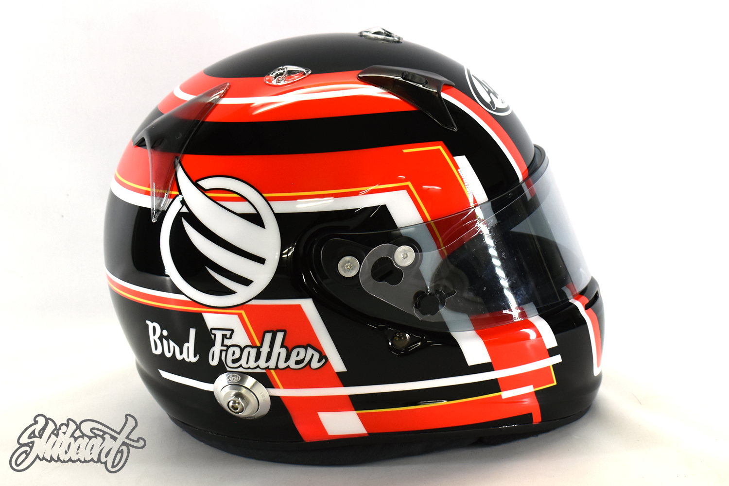 鳥羽豊選手 ARAI GP7 カスタムペイント 施工例4