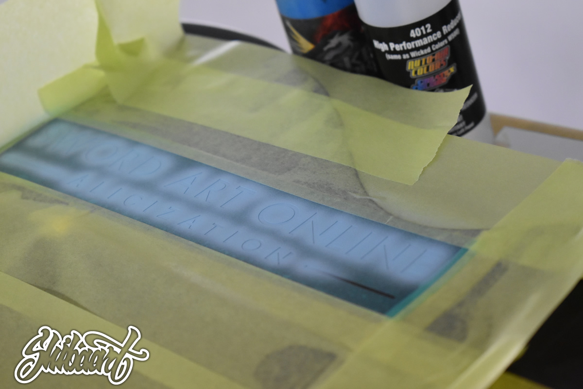 ANIME JAPAN 2019｜チャリティーオークションギター カスタムペイント制作施工事例3