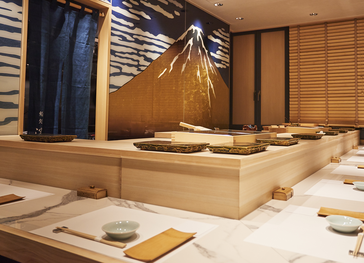 純金箔アートを施した工具ポリッシャー 施工例1