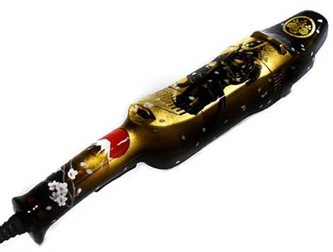 純金箔　ポリッシャーのカスタムペイントの施工例