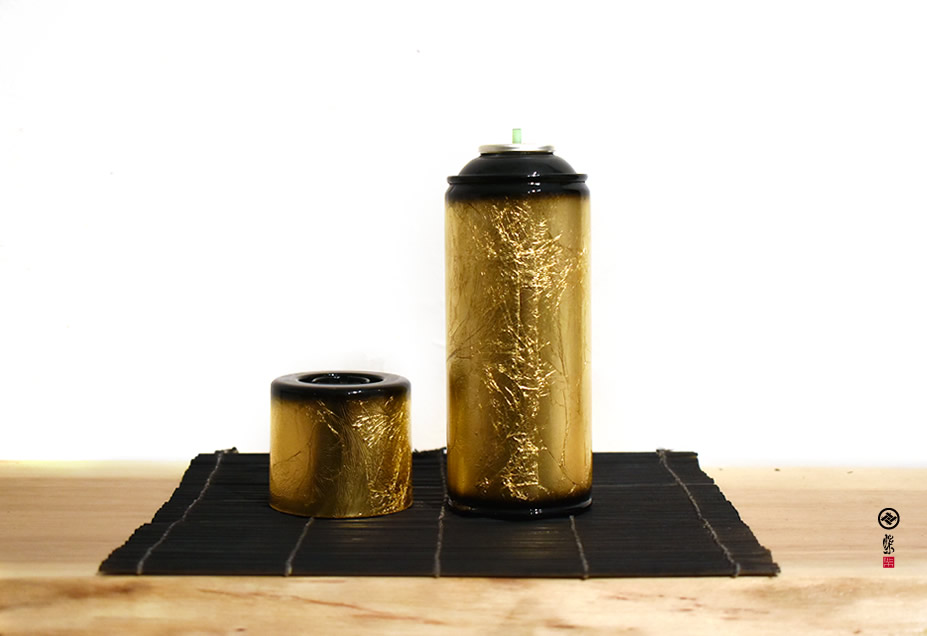 金箔缶スプレー
